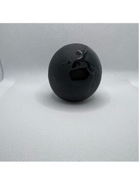 Black Globe Sculpture One Size Unbranded